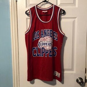 Red Los Angeles Clippers Basketball Jersey